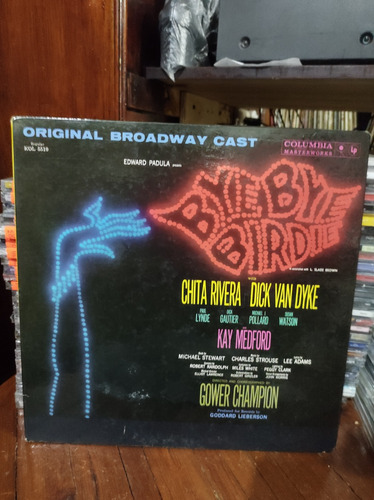 Chita Rivera - Dick Van Dyke - Bye Bye Birdie -vinilo Lp Imp