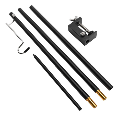 Folding Lantern Pole Aluminium Outdoor Stand Table