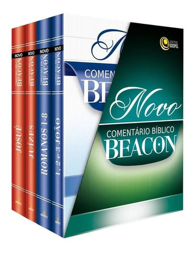 Novo Comentário Bíblico Beacon V3  - 4 Volumes