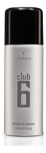Espuma De Barbear Club 6 200ml Eudora