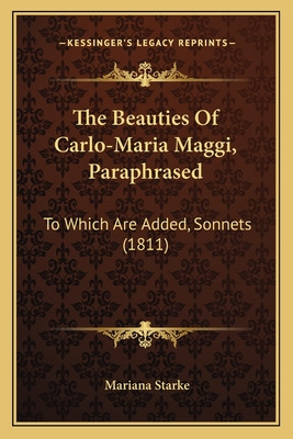 Libro The Beauties Of Carlo-maria Maggi, Paraphrased: To ...