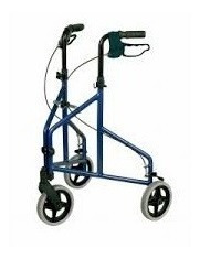 Andador Ortopedico 3 Ruedas Plegable C/canasto