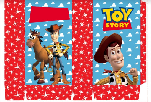 Kit Imprimible, 100% Editable Toy Story - Candy Bar