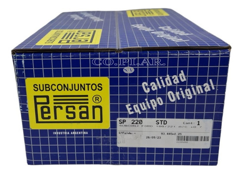 Subconjunto Persan Para Ford Falcon 188/221