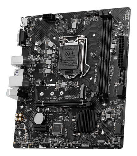 Tarjeta Madre Intel 10a Gen Lga1200 Ddr4 Msi Pro H510m-b Ii