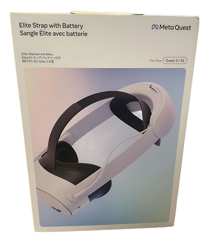 Meta Oculus Quest 3 Elite Strap Con Bateria Color Blanco