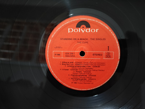 Lp Vinil- The Cure - Standing On A Beach- The Singles (Usado)