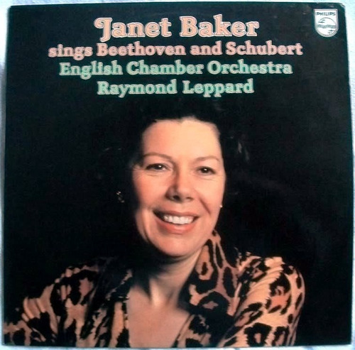 Janet Baker Sings Beethoven, Schubert Chamber Orchestra Lp