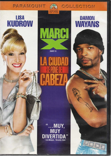 Marci X - La Ciudad Se Pone De Cabeza - Lisa Kudrow - Dvd