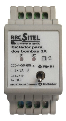 Ciclador Alternador Automatico Para 2 Bombas Tablero Rbc 