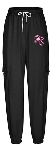 Pantalones De Cintura Elástica Para Mujer, Modernos Para Hac