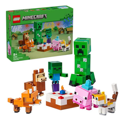 Set De Construcción Lego Fiesta De Cumpleaños Del Cerdo Bebé