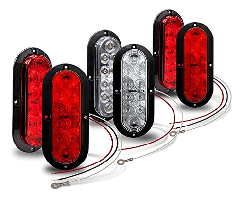 True Mods - Kit De Luces De Remolque Ovaladas Led De 4 ...