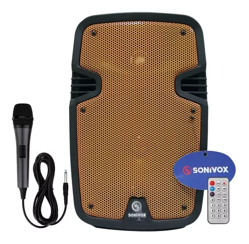 Parlante Bluetooth Profesional TWS 2x6.5 Pulgadas Cilíndrico - Sonivox  Colombia