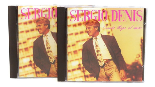 Cd Sergio Denis Cuando Llega El Amor // Original Nuevo!