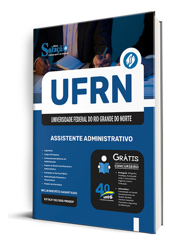 Apostila Concurso Ufrn - Assistente Administrativo