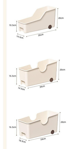 Bin De Almacenamiento De Almacenamiento De B 39x14.5x20cm