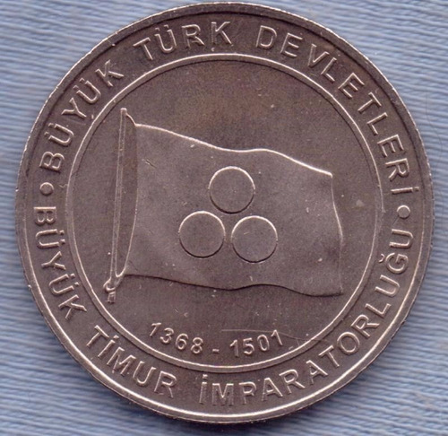 Turquia 1 Kurus 2015 * Imperio Timurid (1368-1501) *