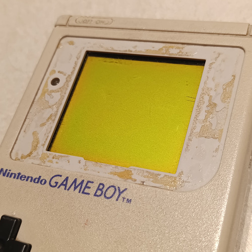 Gb Dmg Consola Nintendo Game Boy Clásica Con Juego Football Gris (Usado)