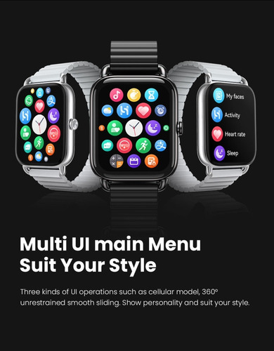 Imagem 3 de 10 de Haylou Rs4 Plus Smartwatch Amoled Hd - Silver