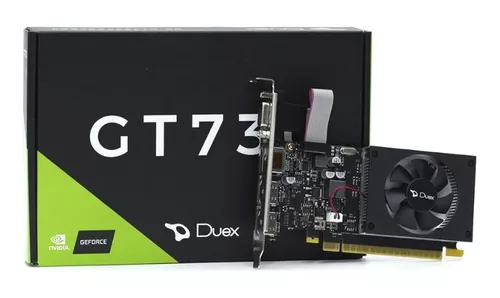 Placa De Vídeo Nvidia Geforce Duex Gt730 4gb Ddr3 128bit