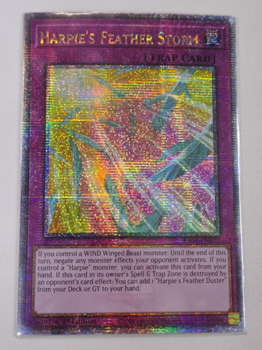 Harpie's Feather Storm Ra01-en073 25th Quarter Yugioh 