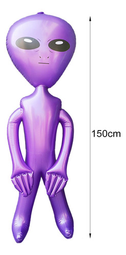 Figuras Alienígenas Inflables, Accesorios, Púrpura L