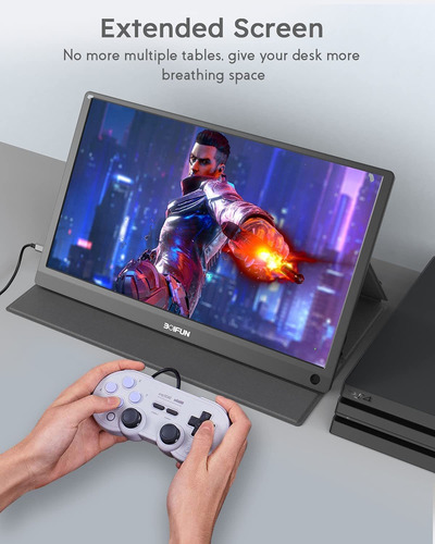 Imagen 5 de 9 de Monitor Portátil Boifun, 15.8'' 1080p, Usb C, Hdmi, Ips