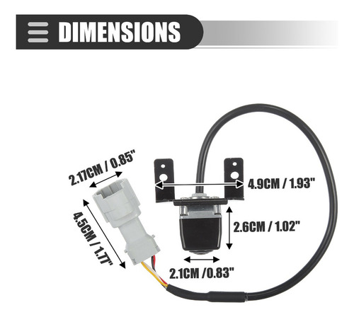 D Cámara De Reversa Para Hyundai Sonata 2011-2014