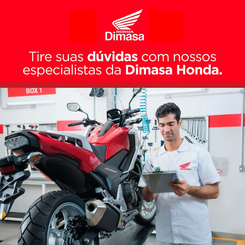 Carenagem Aba Tanque Nxr Bros Vermelha 160 20-21 Original