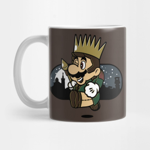 Taza De Ceramica Bichos Mario Bros. Modelo U 5