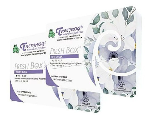 Para Autos - Yireh Ambientador Treefrog Fresh Box White Musk