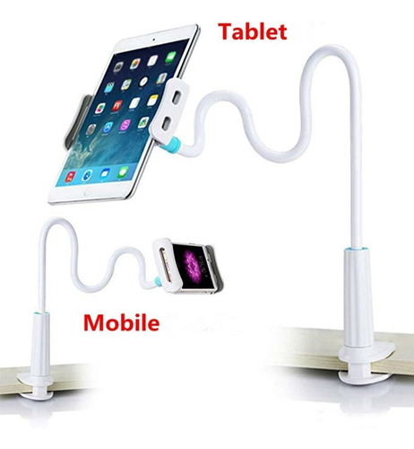Soporte Sujetador Celular Tablet Para Cama Mesa Etc Rota 360