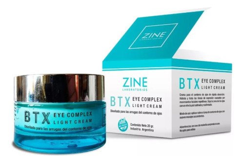 Zine Btx Eye Complex Light Cream Tensor Antiage