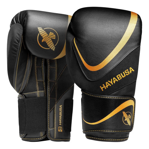 Guantes De Boxeo Hayabusa 14 Oz  Oro Negro