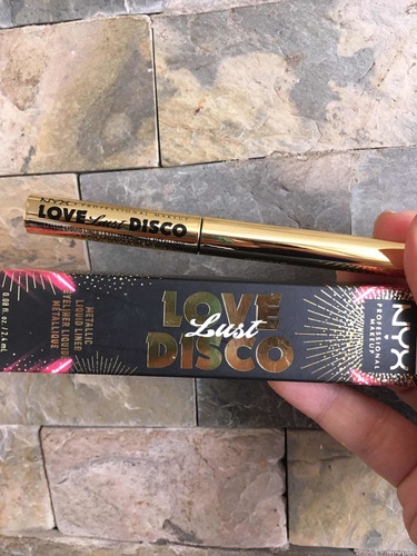 Delineador Líquido Metalizado Ojos Nyx Love Disco Maquillaje