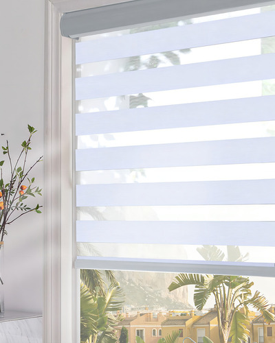 Cortinas de enrolar opacas e translúcidas Persilux, Zebra