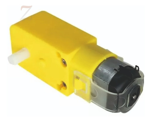 Motor Dc 3-6v Caixa De Redução Eixo Duplo Robótic Arduino Nf