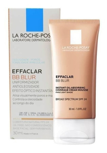 Effaclar Bb Blur Crema Facial Matificante Con Color 30ml