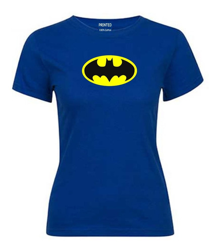 Polera Mujer Estampada Batman