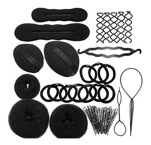 PIXNOR BRICOLAJE accesorios de peinado herramientas Kit Set para mujeres 