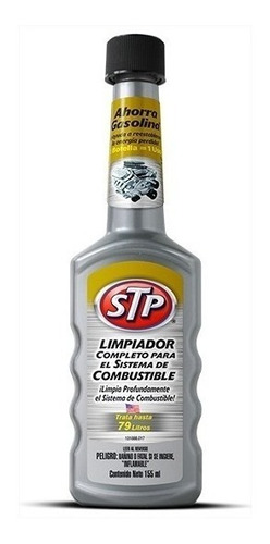 Limpiador Completo De Sistema De Combustible Stp X 155ml