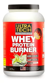 Whey Protein Burner X 907 G Suplemento 2 En 1 Masa Muscular Y Quema Grasas Contiene Proteína De Suero Ultra Tech