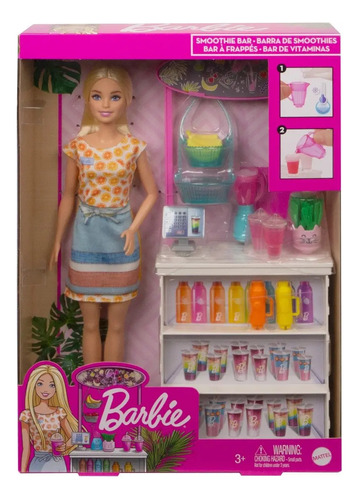 Barbie Wellness Set De Jugos Tropicales
