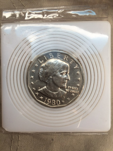 Moneda De Un Dollar Eeuu De 1980