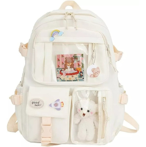 2024a 2024-mochila Con Osito De Peluche Pequeño, Mochila Escolar D