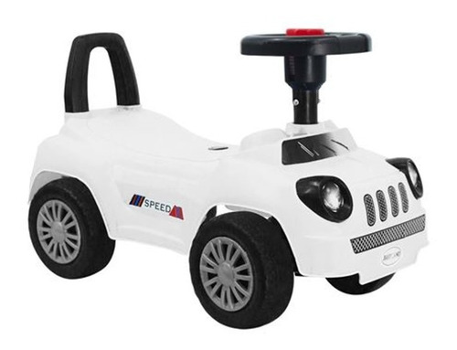 Buggy Infantil Auto Tipo Jeep Con Bocina Y Respaldo Colores