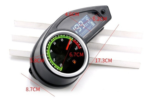 Imagen 4 de 4 de Tacometro O Velocimetro Para Dt Bera 200 Y Md 200