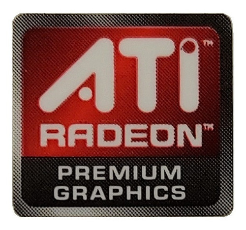 Adesivo Original Ati Radeon Premium Graphics