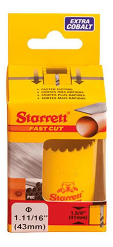 Serra Copo A.r Starrett 27mm-h0116